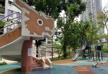 Toa Payoh Dragon Tower: The Little Slide Playground At Lorong 1