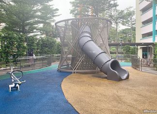 Bukit Batok East Avenue 3 Playground: The Wooden Towers