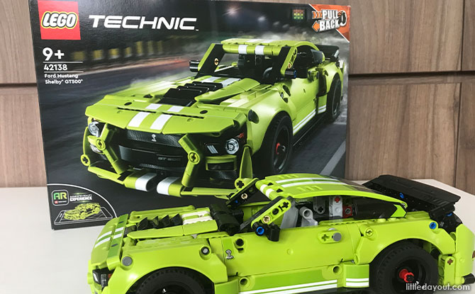 LEGO Technic 42138 Ford Mustang Shelby GT500 Review - Little Day Out