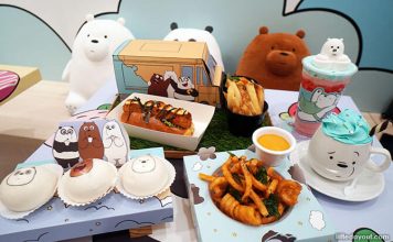 We Bare Bears Cafe: Grizzly, Panda & Ice Bear Pop Up At Kumoya - Little ...