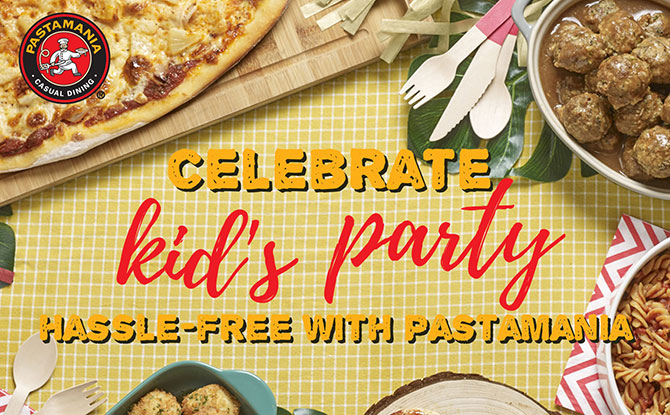 Kids Pizza birthday party - PastaMania