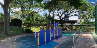 Aida Park: Bedok Neighbourhood Space With Small Toddler Playground