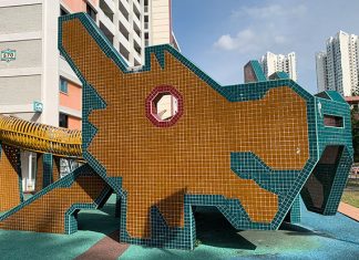 Ang Mo Kio Dragon Playground At Avenue 3: Old School Play