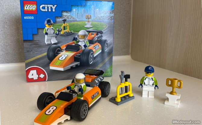 LEGO City Race Car Rev Up The Turbo - Little Day Out