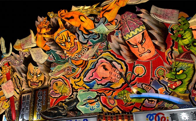 Watch The Live Stream Of The Vibrant Aomori Nebuta Festival - Little ...