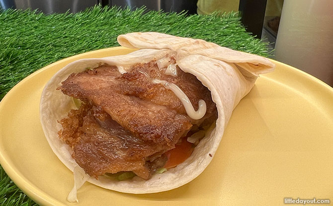 Grilled Har Cheong Gai Wrap