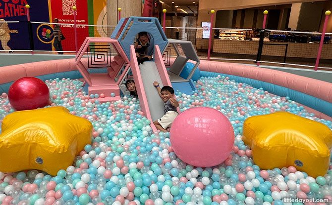 Inflatable Ball Pit Escape