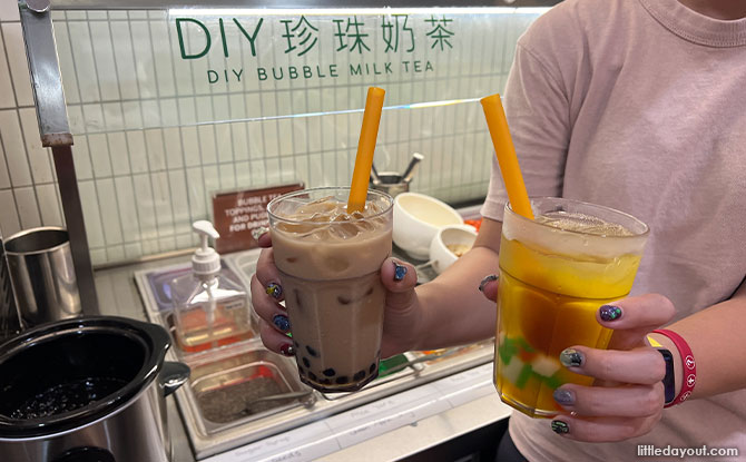 Free-Flow Bubble Tea and Drinks Bar