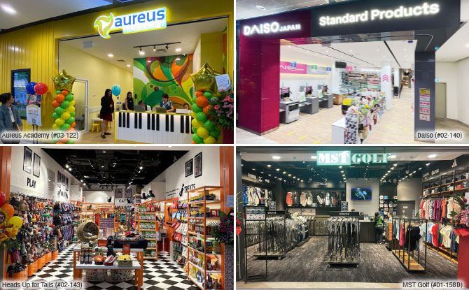 New retailers at Great World