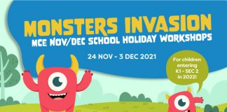 Marshall Cavendish Education’s “Monster Invasion” Nov / Dec Holiday Workshops 2021