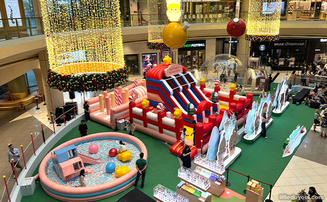 A Mega Inflatable Playground