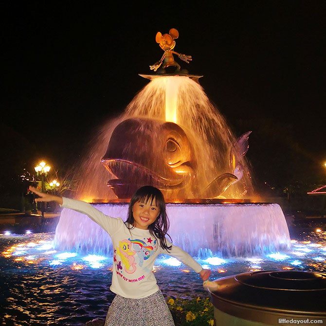 A Evening at Hongkong Disneyland