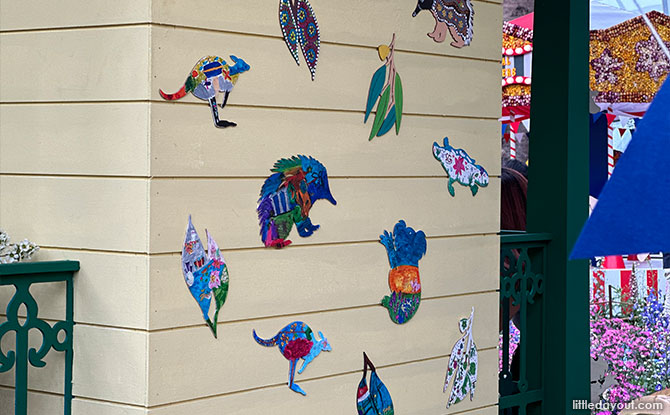 Painted Wooden Ornaments by Canberra Primary School & Rangeville State School