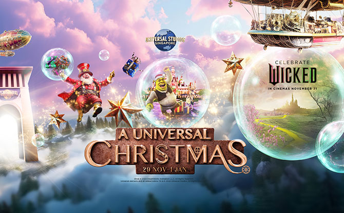 A Universal Christmas at Universal Studios Singapore