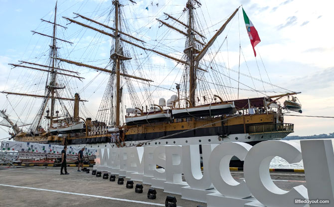 Amerigo Vespucci & Villaggio Italia At Marina Bay Cruise Centre From 24 To 28 October