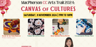 Join The "Canvas of Cultures" Night Arts Trail At MacPherson Community Club On 9 November 2024!