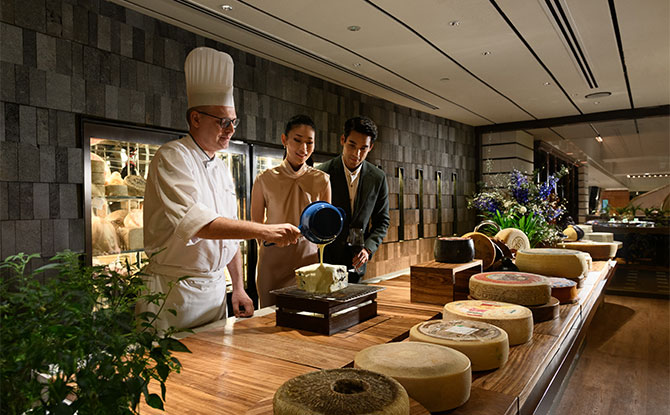 Father’s Day at Conrad Singapore Orchard for Cheese Lovers