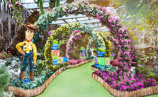 Garden of Wonder: Disney & Pixar at Floral Fantasy, Gardens by the Bay