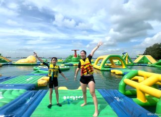 6 Tips To Know For Your Visit To HydroDash Inflatable Water Park At Palawan Beach, Sentosa