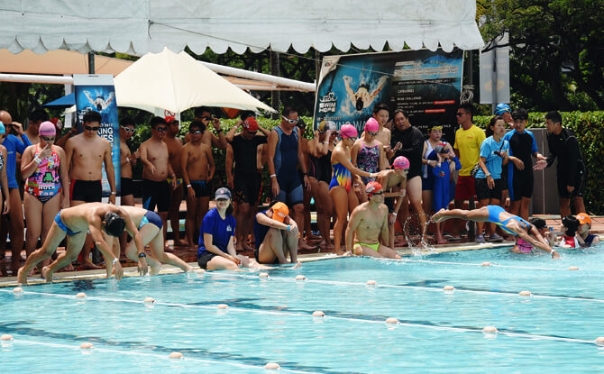 Swim for Hope at SAFRA Clubs