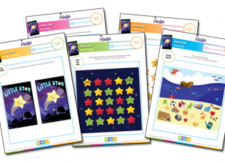 Little Star Activity Sheets