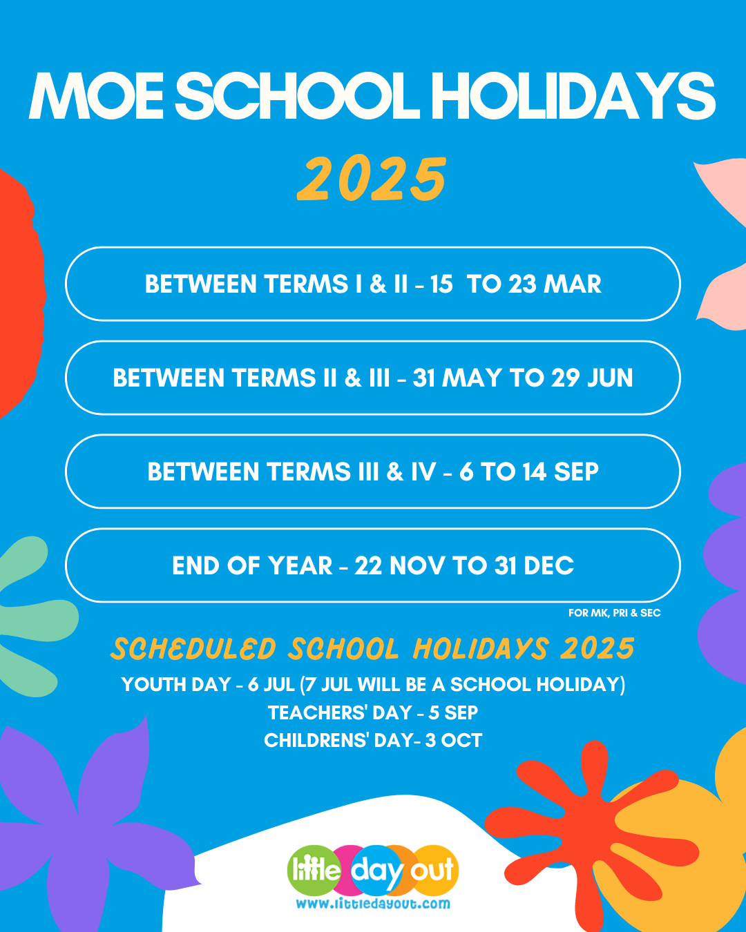 March School Holidays 2025 Singapore Barbe Carlita