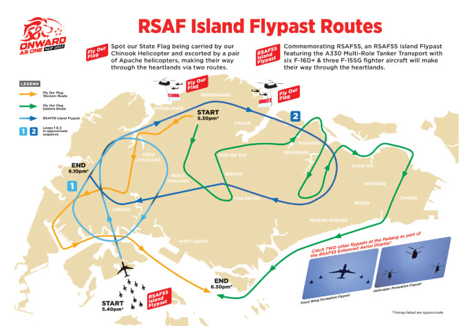 NDP 2023 RSAF Island Flypast Infographic 