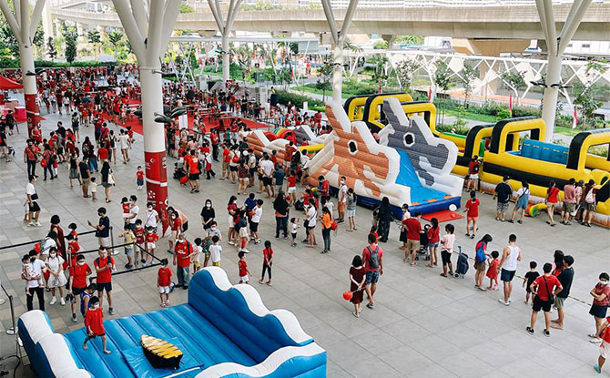 One Punggol National Day Celebrations 2024: Bouncy Castles, NDP Screening & More