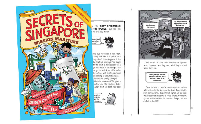 New "Secrets of Singapore" Children’s Book on Singapore's Maritime Journey