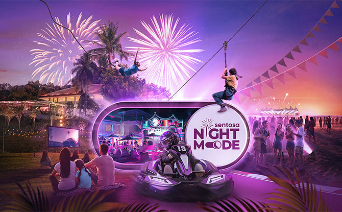 Sentosa Night Mode: Experience The Island In The Evenings From Aug To Oct