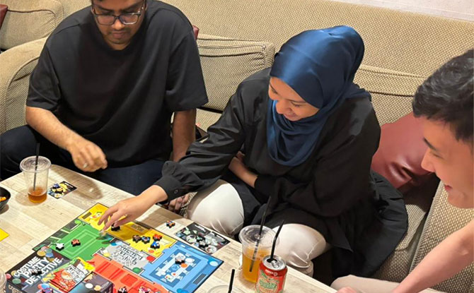 Moondeck’ Board Games Bar during Singapore Night Festival 2024