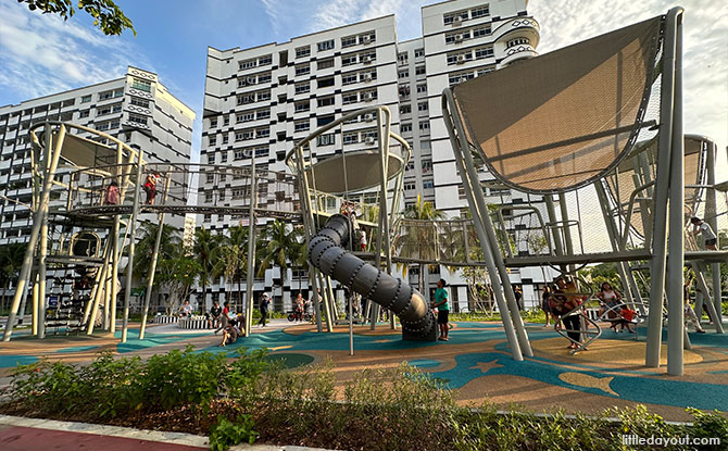 Tampines Street 43 Playground: Elevated Fun Next To Sungei Tampines