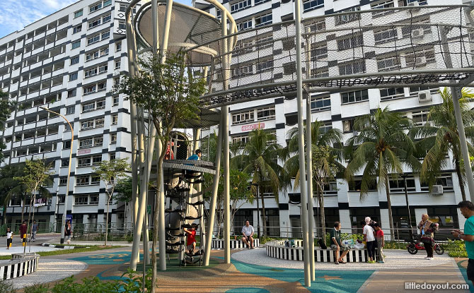 Tampines Playground next to Sungei Tampines