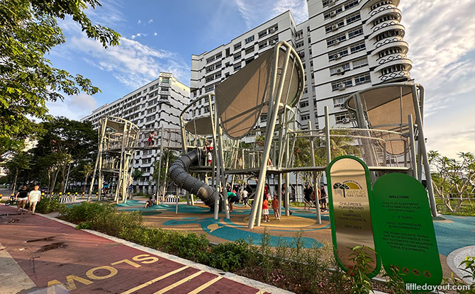 Tampines Street 43 Playground next to Sungei Tampines