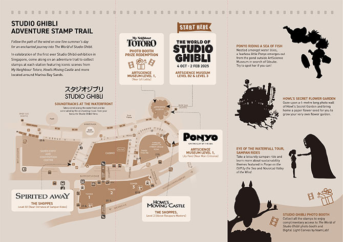 The World of Studio Ghibli Adventure Stamp Trail