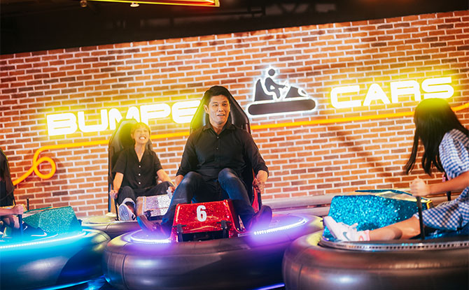 Bumper Cars In Singapore: Fun Collisions