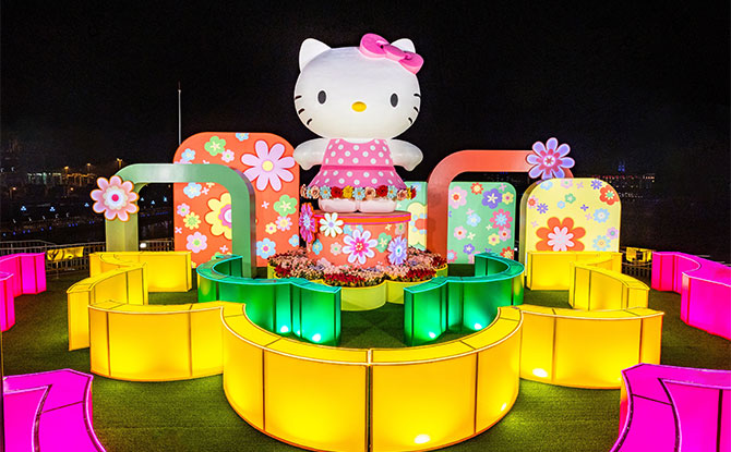 Garden of Lights With Sanrio Characters – Hello Kitty Lights At VivoCity -  Little Day Out
