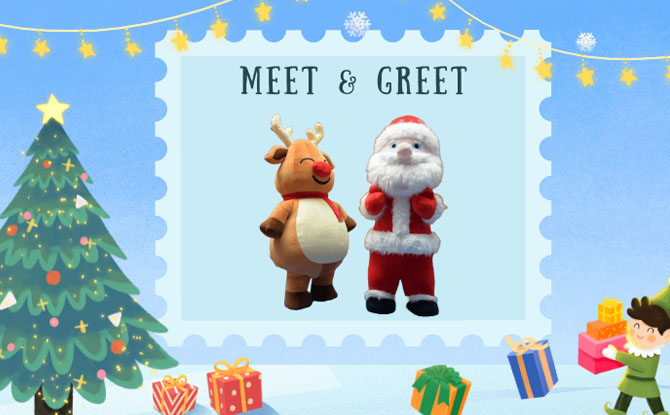 Meet & Greet with Santa Claus and Reindeer