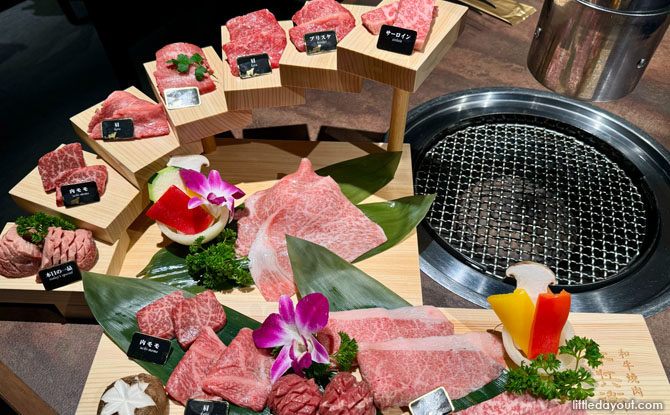 Famous Zero-Waste Japanese Wagyu Chain Yakiniku Gyubei Opens in Singapore