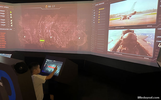Interactive Game at the Air Force Museum