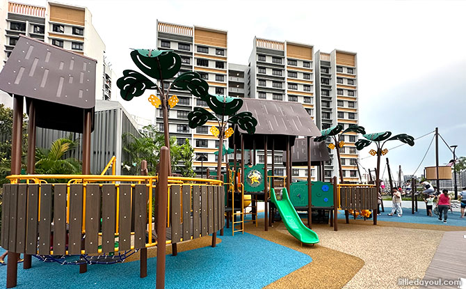 Anchorvale Village Playground on Level 4