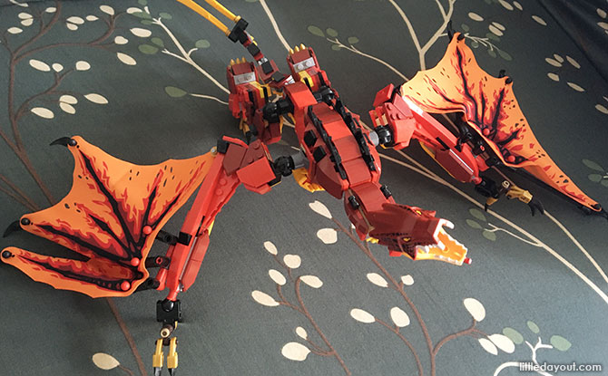 LEGO NINJAGO Sets: 71753 Fire Dragon Attack NEW-71753