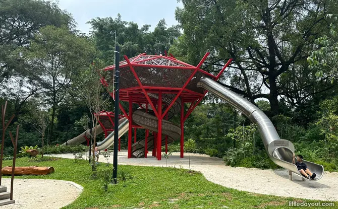 Bidadari Park Playground: Adventure Playwoods