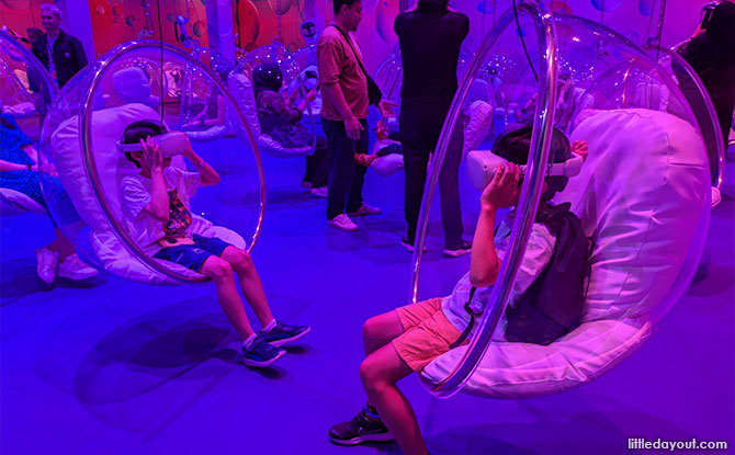 VR Room at Bubble Planet in Singapore