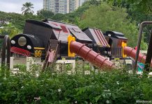 Tiong Bahru Park: Tilting Train Playground, Therapeutic Garden & More