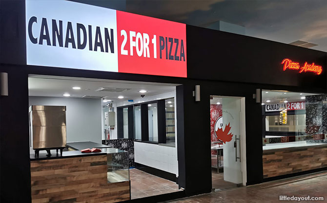 Canadian 2- For-1 Pizza
