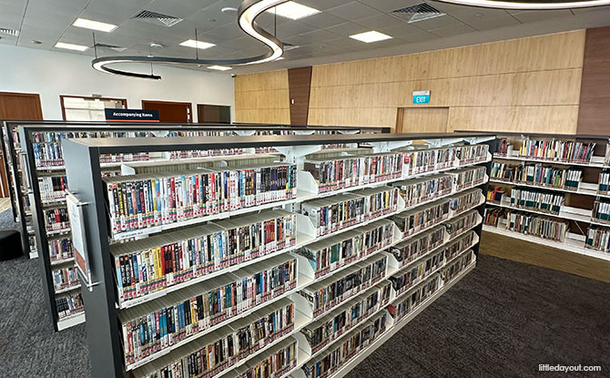 Performing Arts Collection at Level 5 of the National Library Building