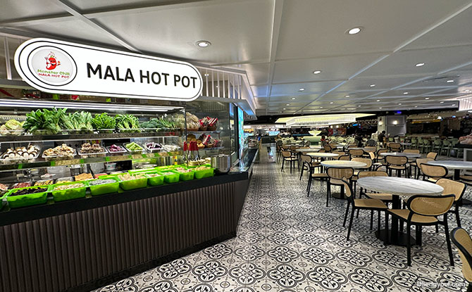 Changi Airport T3's Basement 2 food court