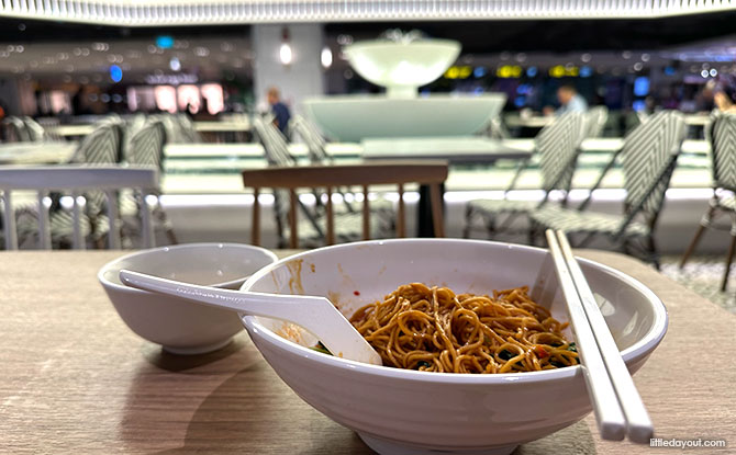 Kopitiam food court at Changi Airport Terminal 3