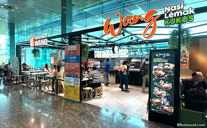 Food and Dining at Changi Airport Terminal 1 Level 2, Departure Hall